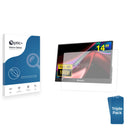 3-pack of Nano Glass screen protectors for Verbatim PMT-14