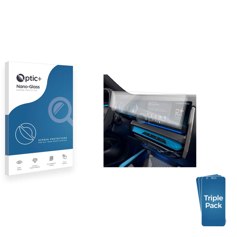 3-pack of Nano Glass screen protectors for BMW X3 G45 2025