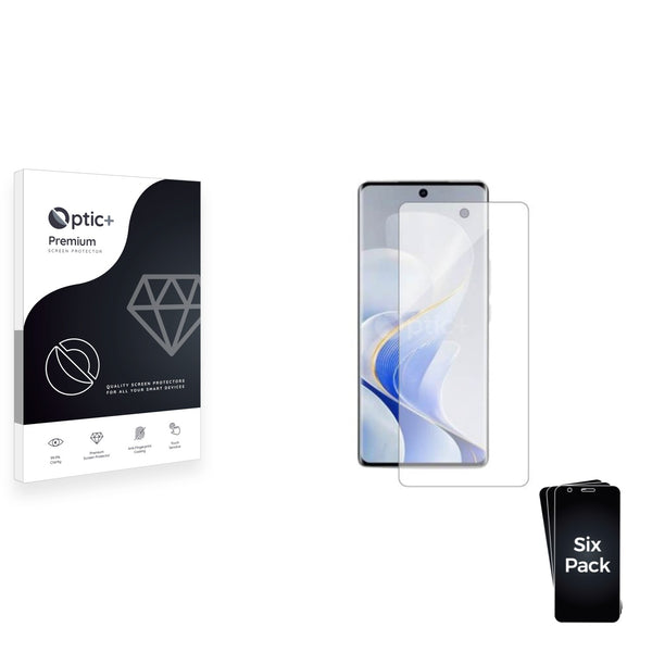 6pk Optic+ Premium Film Screen Protectors for Vivo S19 Pro