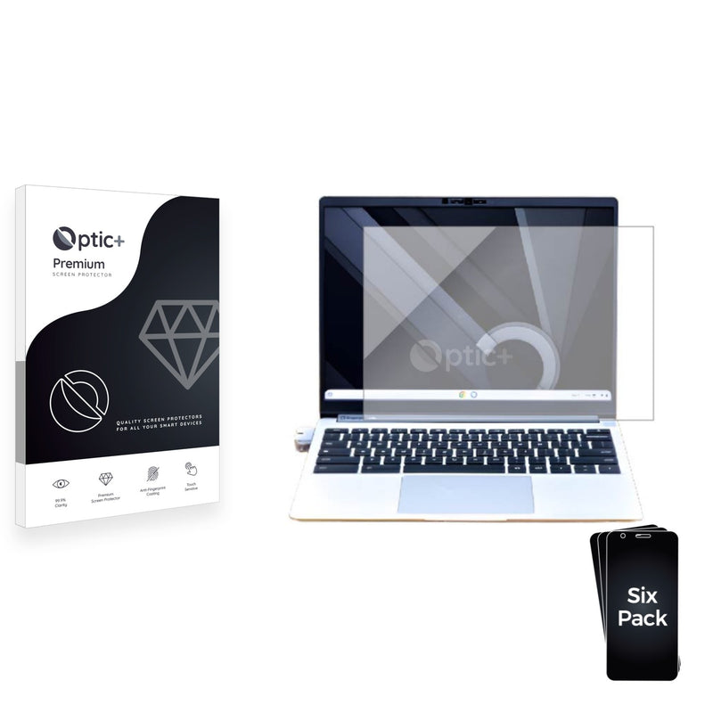 6pk Optic+ Premium Film Screen Protectors for Framework Laptop