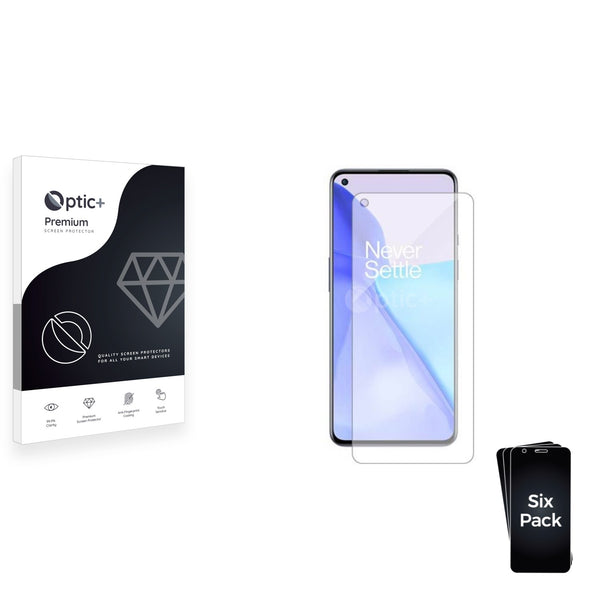 6pk Optic+ Premium Film Screen Protectors for Oppo Reno 8 Lite