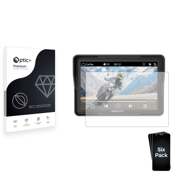 Screen Protector for Essgoo Motorrad Carplay 5