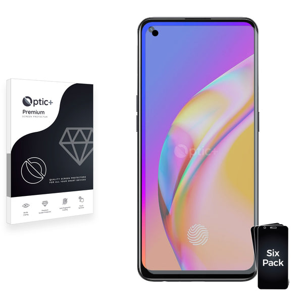 6pk Optic+ Premium Film Screen Protectors for Oppo A94 5G