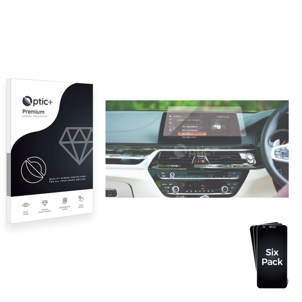 6pk Optic+ Premium Film Screen Protectors for BMW 5 Touring G31 69 2019