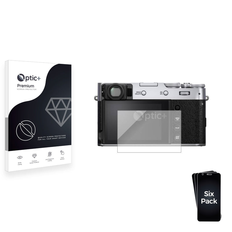 6pk Optic+ Premium Film Screen Protectors for FujiFilm X100V