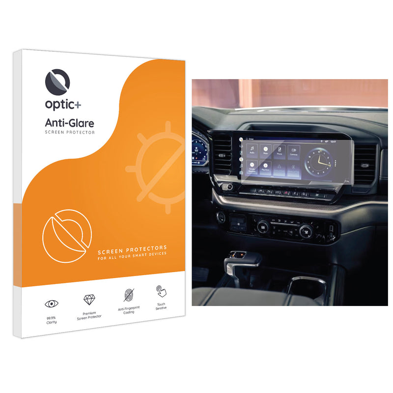 Optic+ Anti-Glare Screen Protector for GMSV 2023 Silverado Ltz Premium