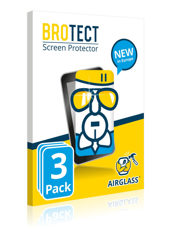 3x BROTECT AirGlass Glass Screen Protector for Sanitas SBM 52