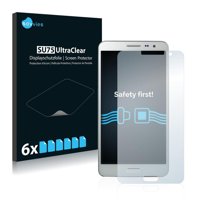 6x Savvies SU75 Screen Protector for Star N9000 Ulefone Note 3