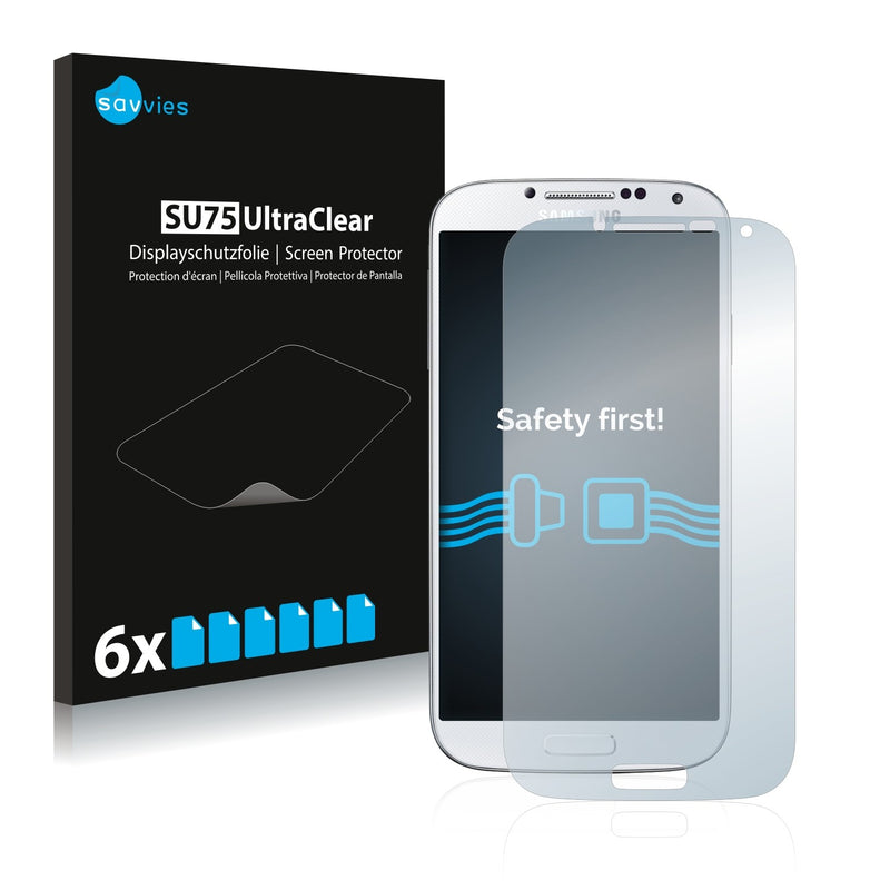 6x Savvies SU75 Screen Protector for Samsung GT-I9515