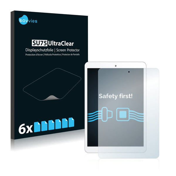 6x Savvies SU75 Screen Protector for Teclast P89 Mini