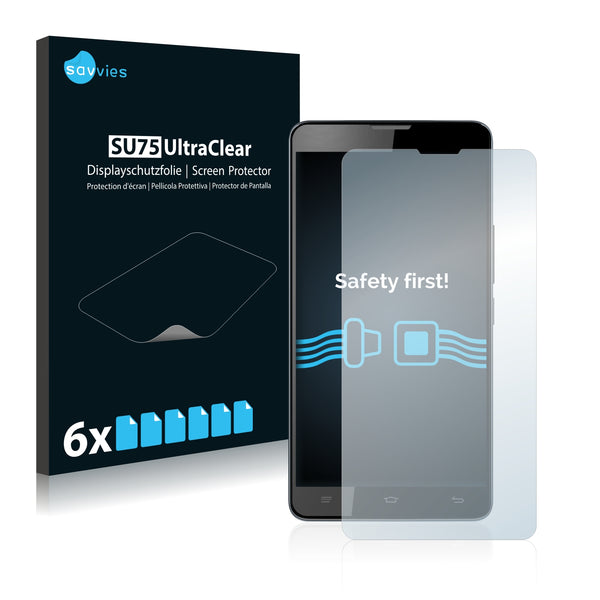 6x Savvies SU75 Screen Protector for Haier HaierPhone W970