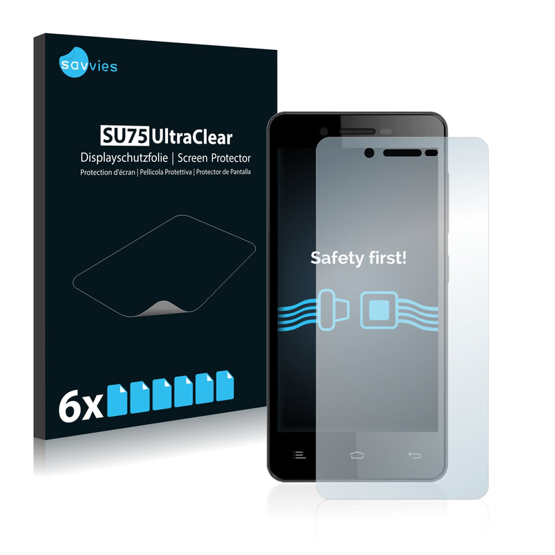 6x Savvies SU75 Screen Protector for Gionee V183