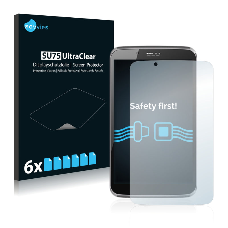 6x Savvies SU75 Screen Protector for BLU Easy Breezy