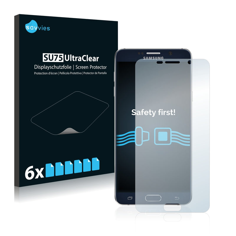 6x Savvies SU75 Screen Protector for Samsung Galaxy Note 5