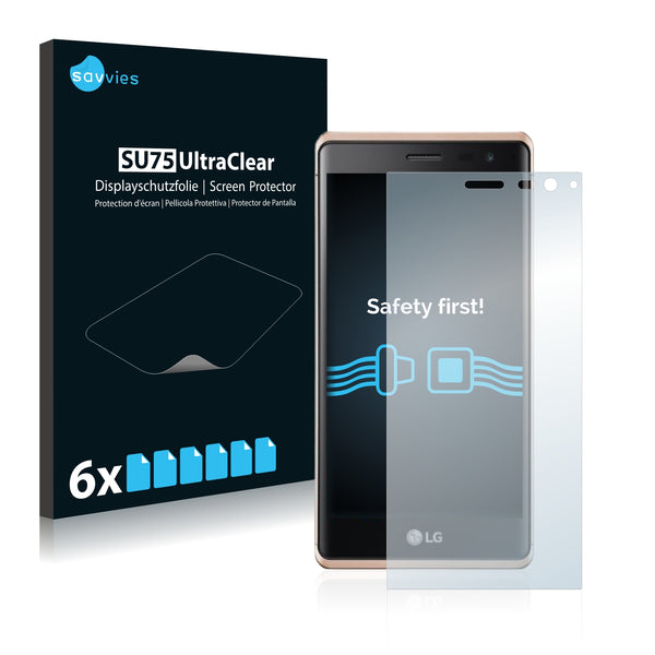 6x Savvies SU75 Screen Protector for LG Zero