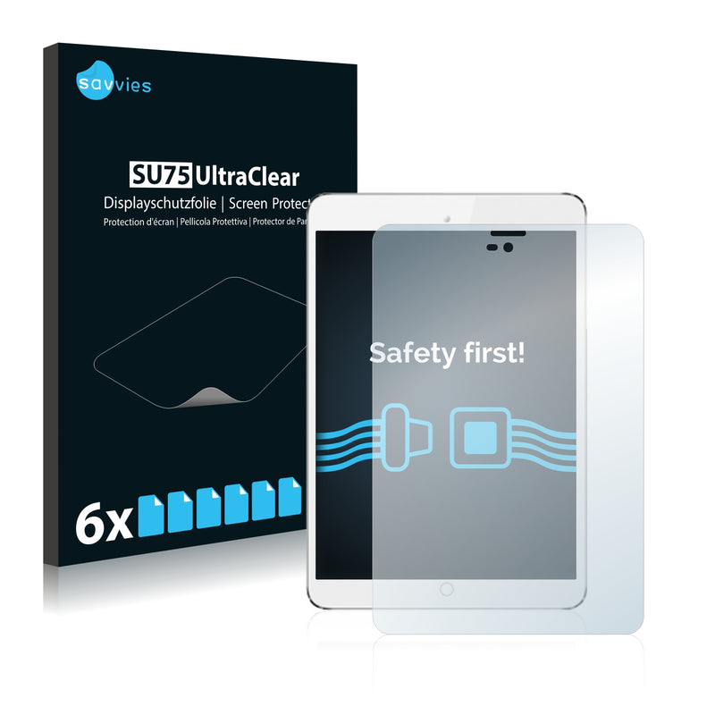 6x Savvies SU75 Screen Protector for ZTE Light 8