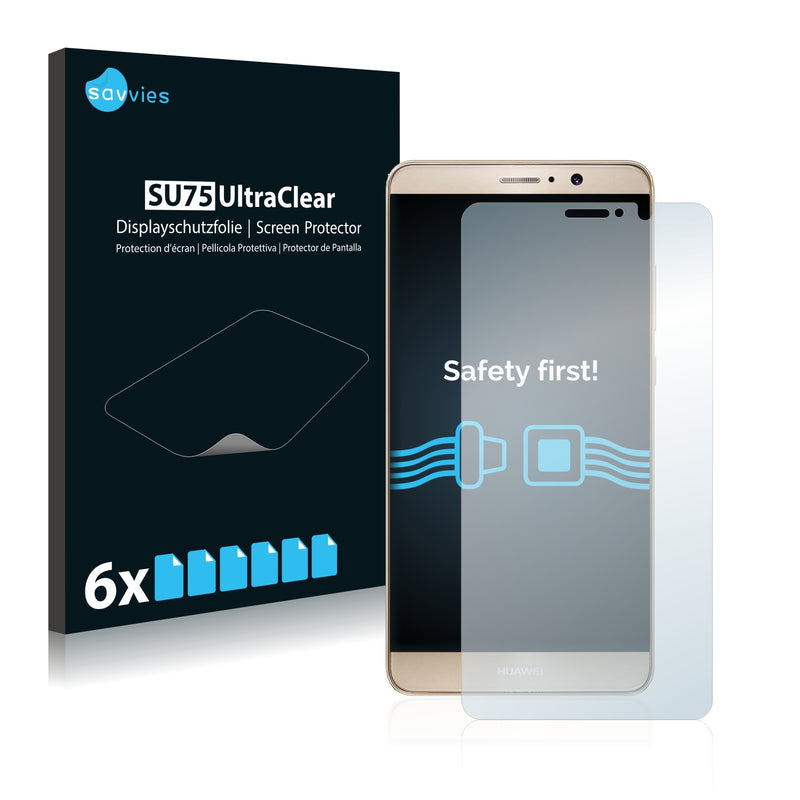 6x Savvies SU75 Screen Protector for Huawei Mate 9