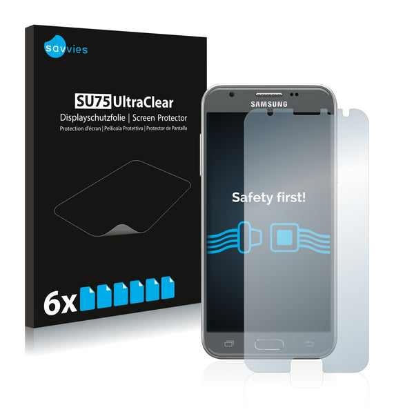 6x Savvies SU75 Screen Protector for Samsung Galaxy J3 Emerge