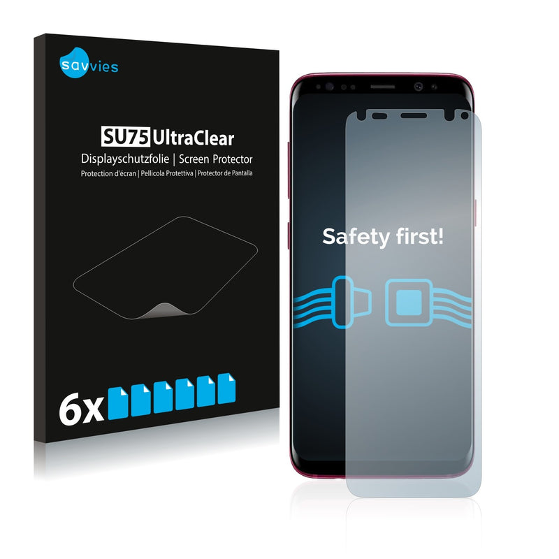 6x Savvies SU75 Screen Protector for Samsung Galaxy S Light Luxury