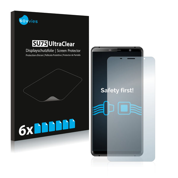 6x Savvies SU75 Screen Protector for Bluboo S3