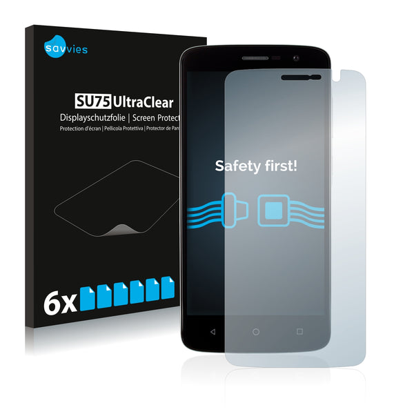 6x Savvies SU75 Screen Protector for ZTE Blade Spark