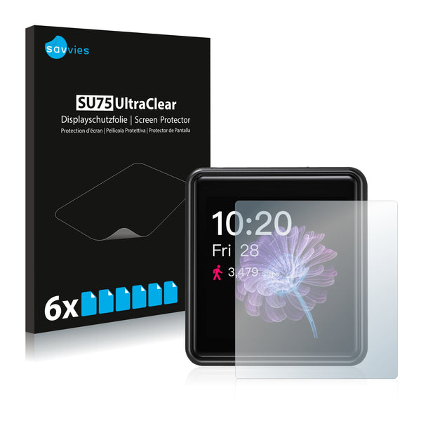 6x Savvies SU75 Screen Protector for FiiO M5