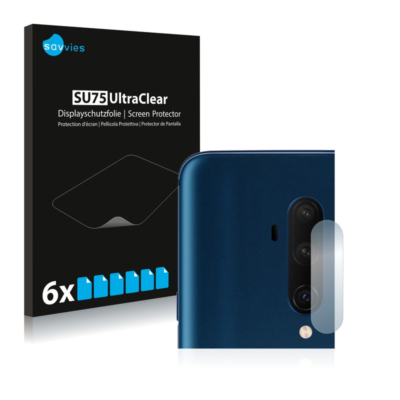 6x Savvies SU75 Screen Protector for OnePlus 7T Pro (Camera)