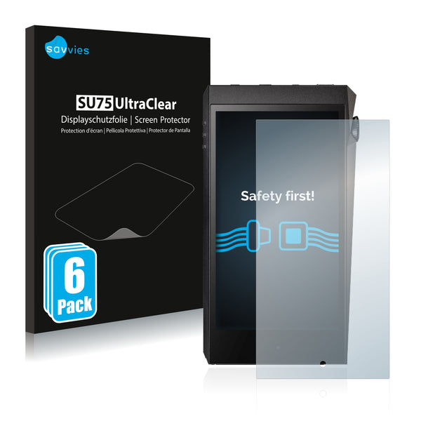 6x Savvies SU75 Screen Protector for Astell&Kern A&ultima SP2000T