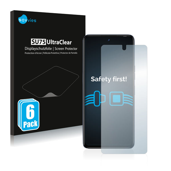 6x Savvies SU75 Screen Protector for Tecno Camon 18