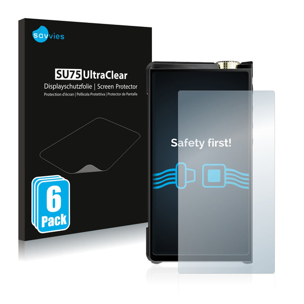 6x Savvies SU75 Screen Protector for Cayin N8ii