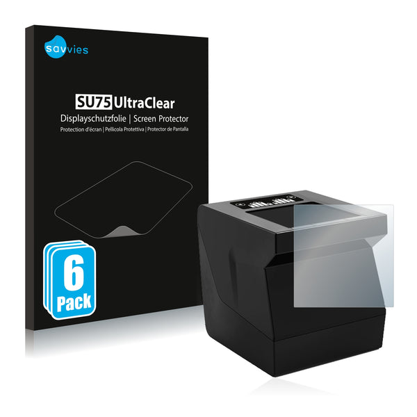 6x Savvies SU75 Screen Protector for Dermalog ZF10