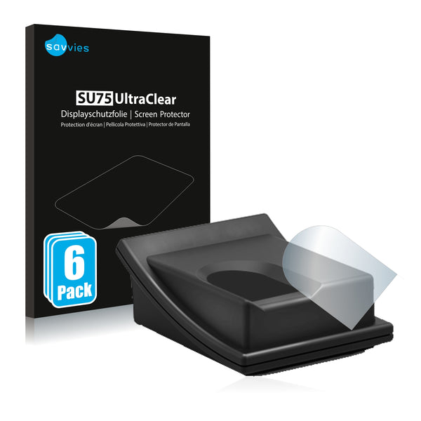 6x Savvies SU75 Screen Protector for Dermalog F1