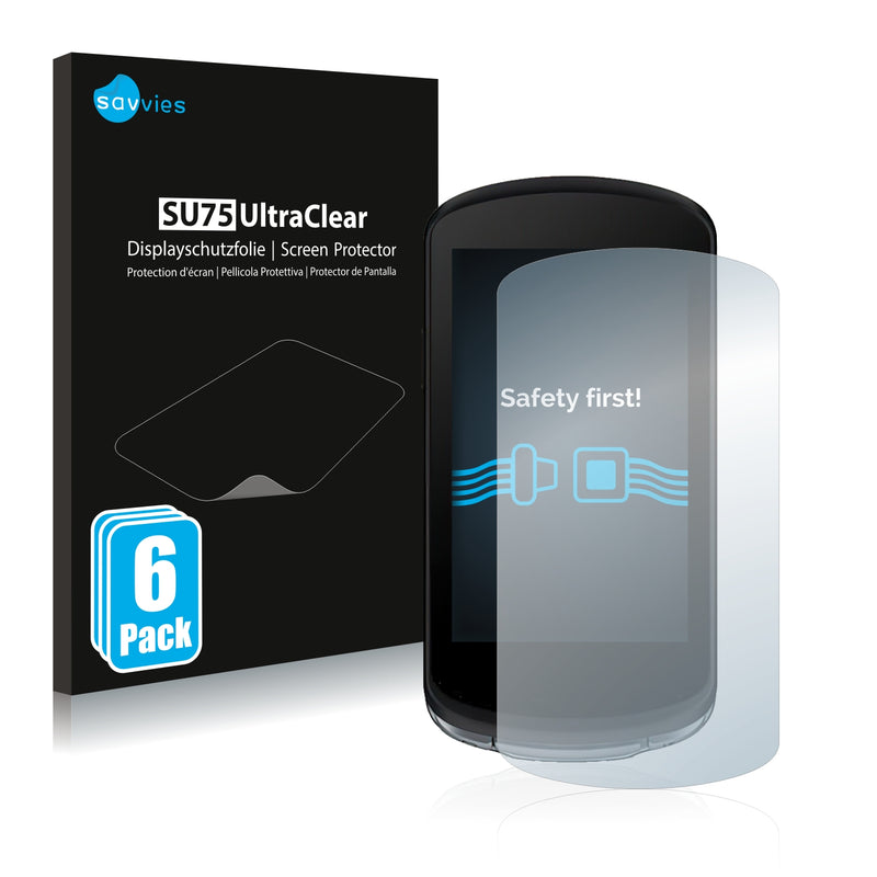 Savvies 6 Stuks Schermbeschermer voor Garmin Lily Screen Protector Ultra Transparant Savvies 6 Stuks Schermbeschermer voor Garmin Lily Screen Protector Ultra Transparant