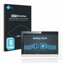 6x Film Screen Protector for Hikvision DS-KH6350-WTE1 Indoor Station