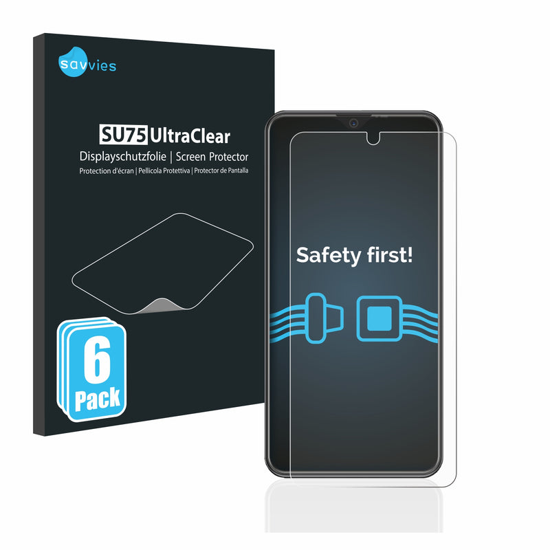 6x Film Screen Protector for Beafon M6s plus premium