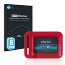 6x Film Screen Protector for Crivit Pedometer