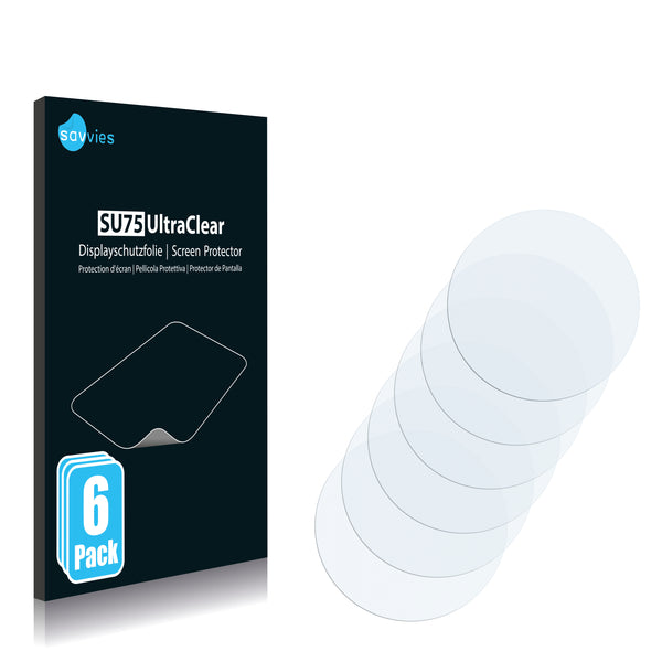 6x Savvies SU75 Screen Protector for Casio Edifice EF-558D-1AV