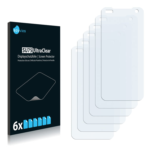 6x Savvies SU75 Screen Protector for LG G2x