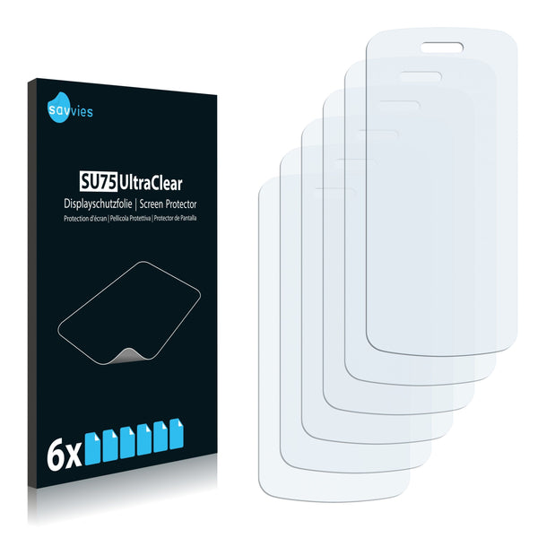 6x Savvies SU75 Screen Protector for Orange Miami