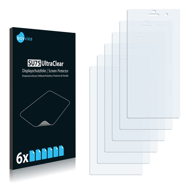 6x Savvies SU75 Screen Protector for Star Triu Z1