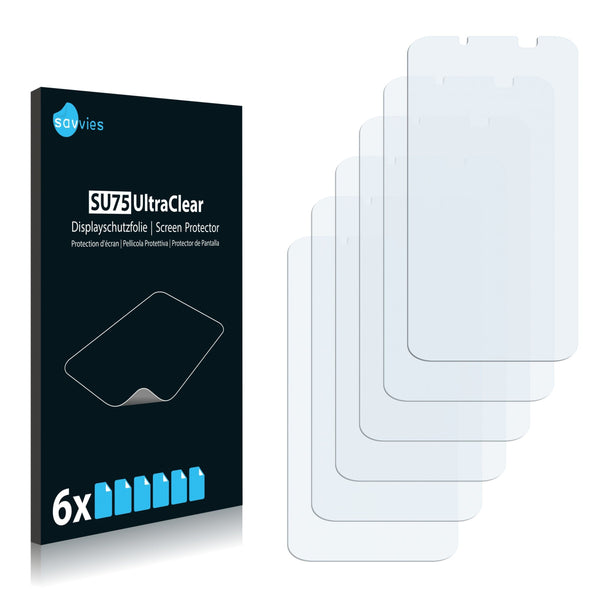 6x Savvies SU75 Screen Protector for Timmy E128