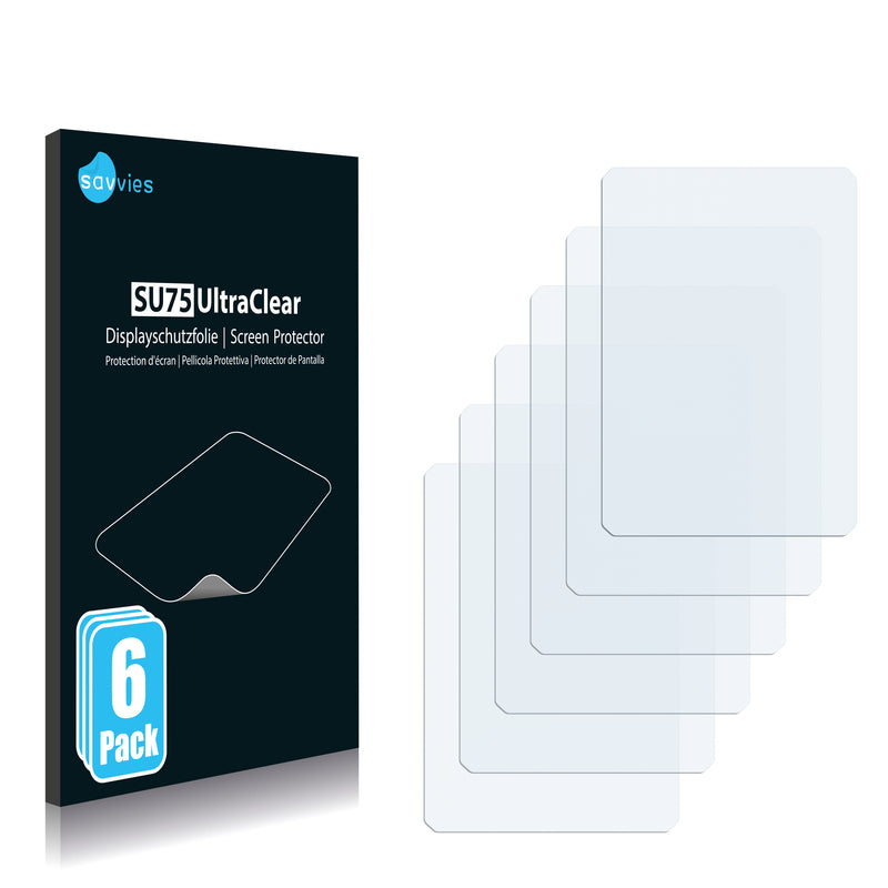 6x Savvies SU75 Screen Protector for i.safe IS930.RG