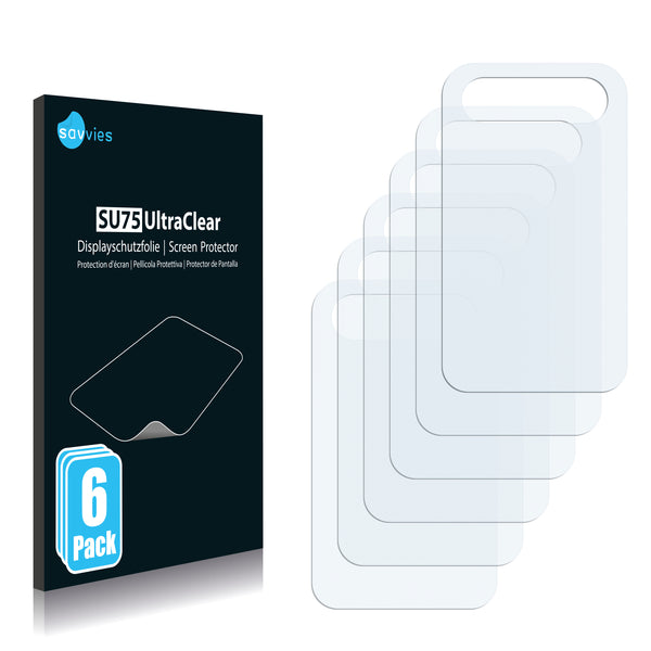 6x Savvies SU75 Screen Protector for Cherry eHealth Terminal ST-1506