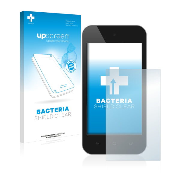 upscreen Bacteria Shield Clear Premium Antibacterial Screen Protector for Standard sizes with 7 inch Displays [152.5 mm x 91.5 mm, 15:9]