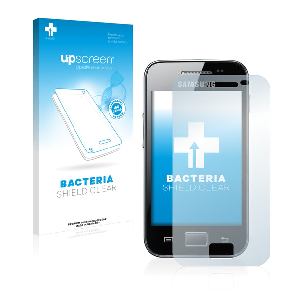 upscreen Bacteria Shield Clear Premium Antibacterial Screen Protector for Samsung Galaxy Ace S5830