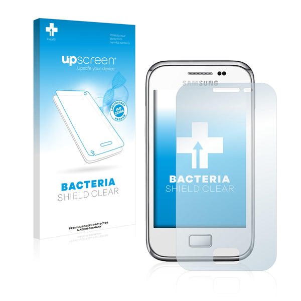 upscreen Bacteria Shield Clear Premium Antibacterial Screen Protector for Samsung Galaxy Ace Plus S7500