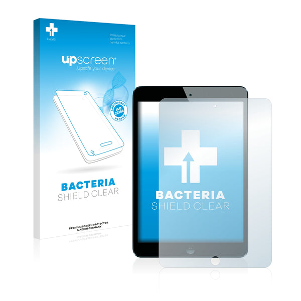 upscreen Bacteria Shield Clear Premium Antibacterial Screen Protector for Apple iPad Mini