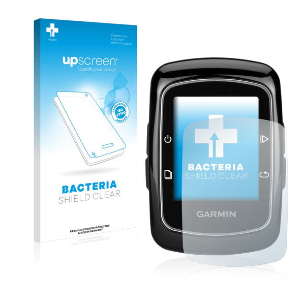 upscreen Bacteria Shield Clear Premium Antibacterial Screen Protector for Garmin Edge 200