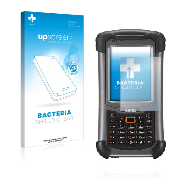 upscreen Bacteria Shield Clear Premium Antibacterial Screen Protector for Getac PS336