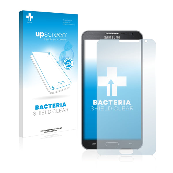 upscreen Bacteria Shield Clear Premium Antibacterial Screen Protector for Samsung Galaxy Note 3 Neo N7505